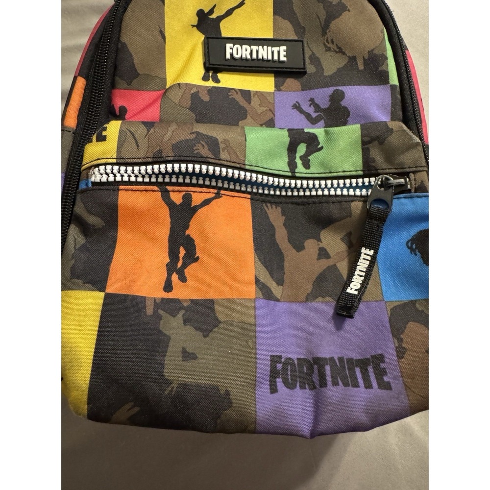 Fortnite Insulated Lunch Bag - Multicolor Patchwork